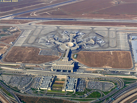 el aeropuerto de ben gurion fuera de servicio